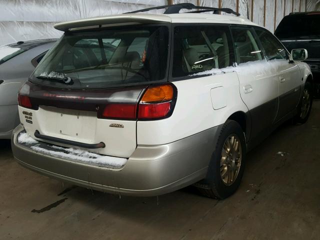 4S3BH806827632887 - 2002 SUBARU LEGACY OUT TWO TONE photo 4