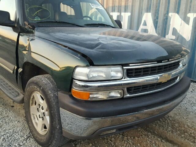 1GNEC13Z34J260560 - 2004 CHEVROLET TAHOE C150 GREEN photo 9