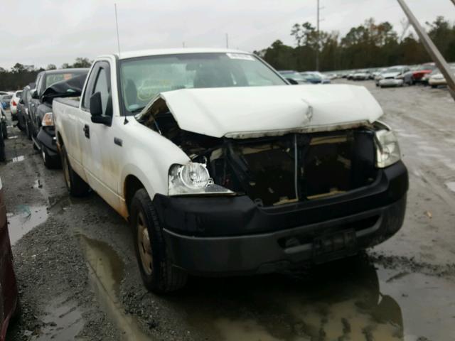 1FTRF12W77KD46526 - 2007 FORD F150 WHITE photo 1