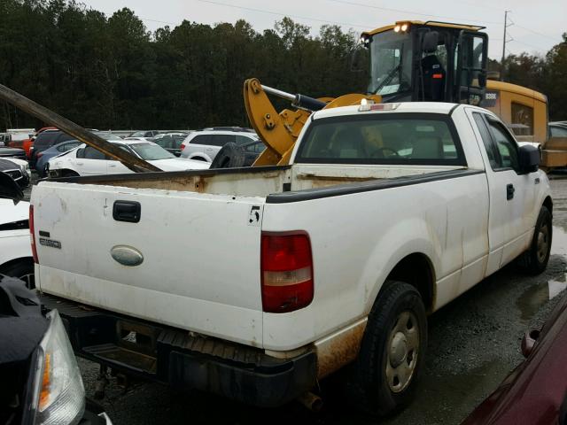 1FTRF12W77KD46526 - 2007 FORD F150 WHITE photo 4