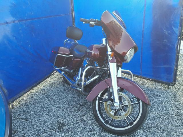 1HD1KRM13EB631566 - 2014 HARLEY-DAVIDSON FLHXS STRE MAROON photo 1