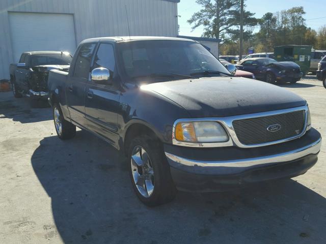 1FTRW07W31KB75512 - 2001 FORD F150 SUPER BLUE photo 1