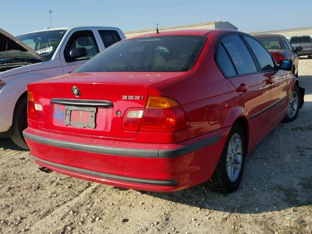 WBAAM3348YFP70767 - 2000 BMW 323 I RED photo 4