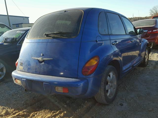 3C8FY68BX5T504110 - 2005 CHRYSLER PT CRUISER BLUE photo 4