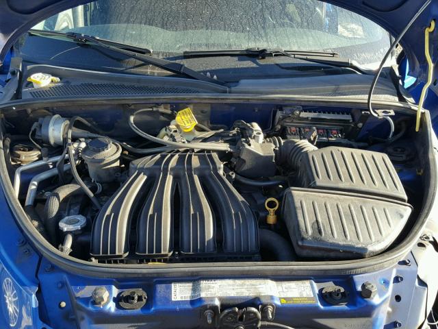 3C8FY68BX5T504110 - 2005 CHRYSLER PT CRUISER BLUE photo 7