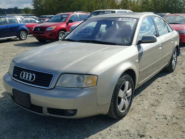 WAULT54B92N031375 - 2002 AUDI A6 3.0 QUA BEIGE photo 2