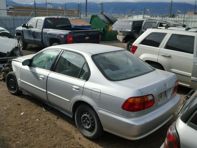 2HGEJ6610YH546537 - 2000 HONDA CIVIC BASE SILVER photo 3