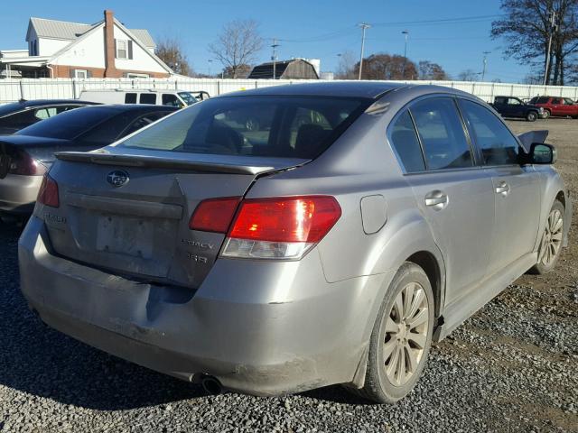 4S3BMDG60A2217620 - 2010 SUBARU LEGACY 3.6 SILVER photo 4