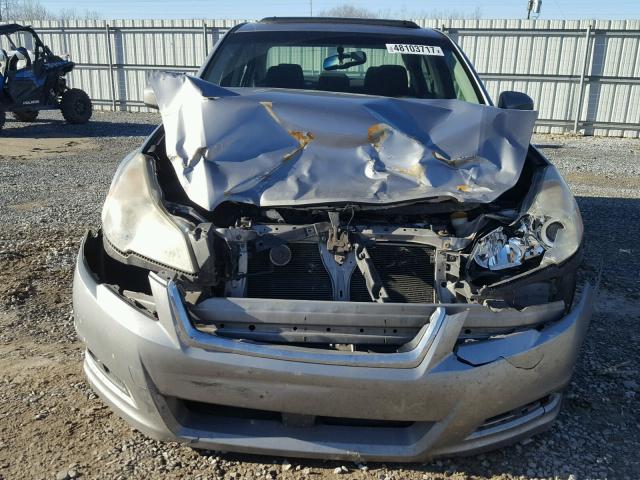 4S3BMDG60A2217620 - 2010 SUBARU LEGACY 3.6 SILVER photo 9