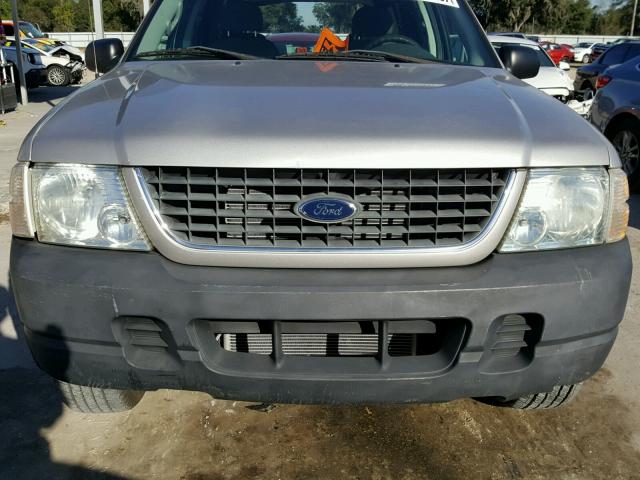 1FMZU62K12UD68675 - 2002 FORD EXPLORER X SILVER photo 9