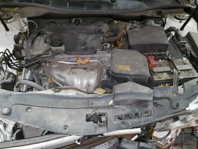 4T1BF1FK1CU177901 - 2012 TOYOTA CAMRY BASE WHITE photo 7