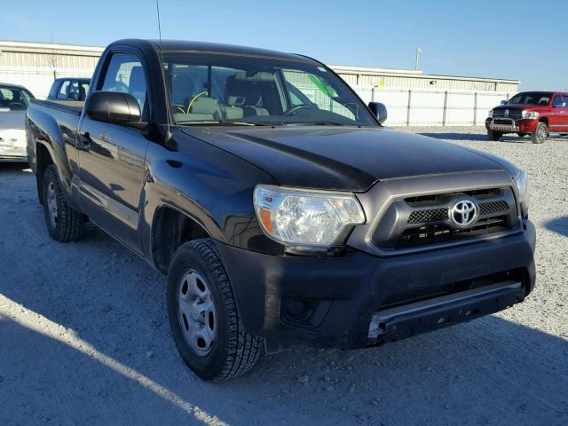 5TFNX4CN6DX025854 - 2013 TOYOTA TACOMA BLACK photo 1