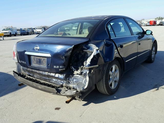 1N4BL11D25N445993 - 2005 NISSAN ALTIMA SE BLUE photo 4