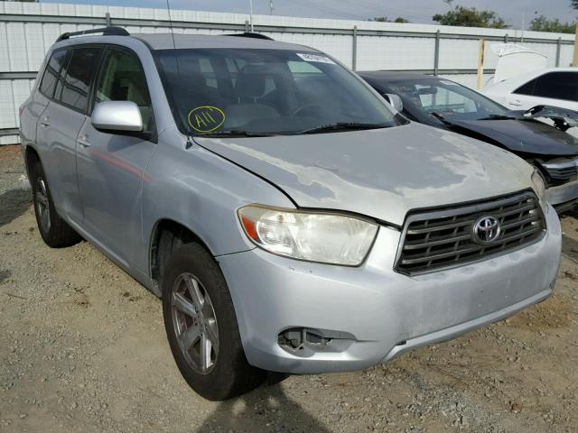 JTEDS41A882040722 - 2008 TOYOTA HIGHLANDER SILVER photo 1