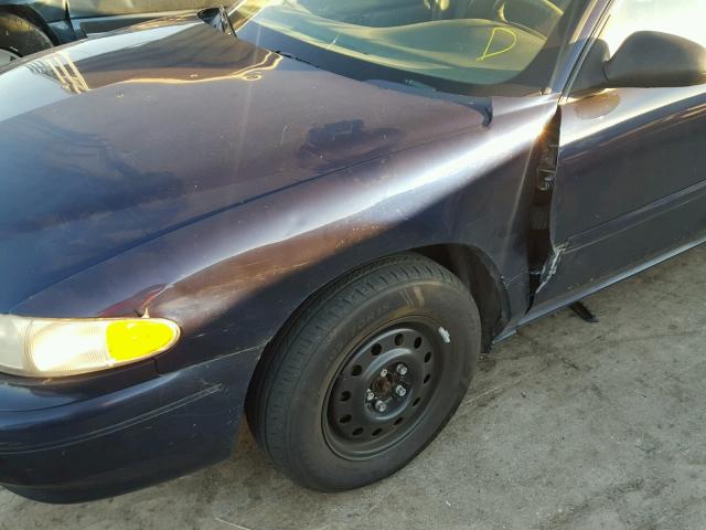 2G4WS52J831129020 - 2003 BUICK CENTURY CU BLUE photo 9