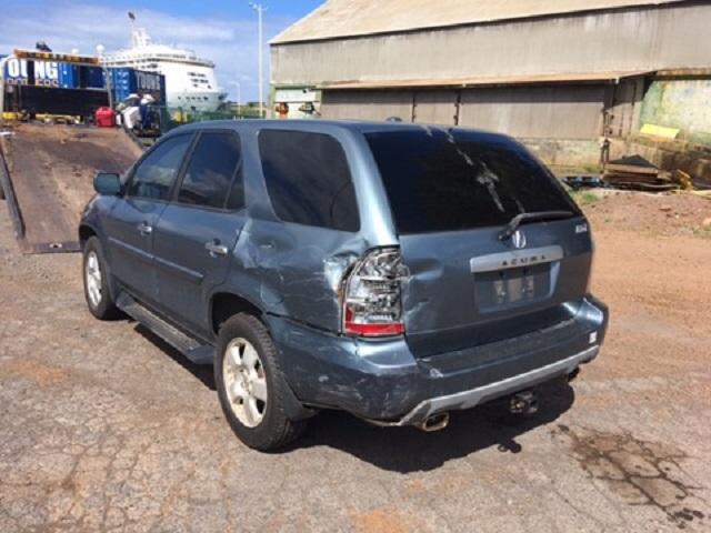 2HNYD18216H528020 - 2006 ACURA MDX BLUE photo 3