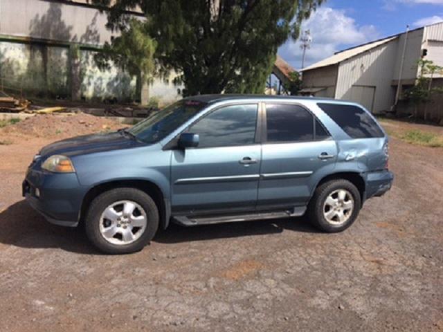 2HNYD18216H528020 - 2006 ACURA MDX BLUE photo 9