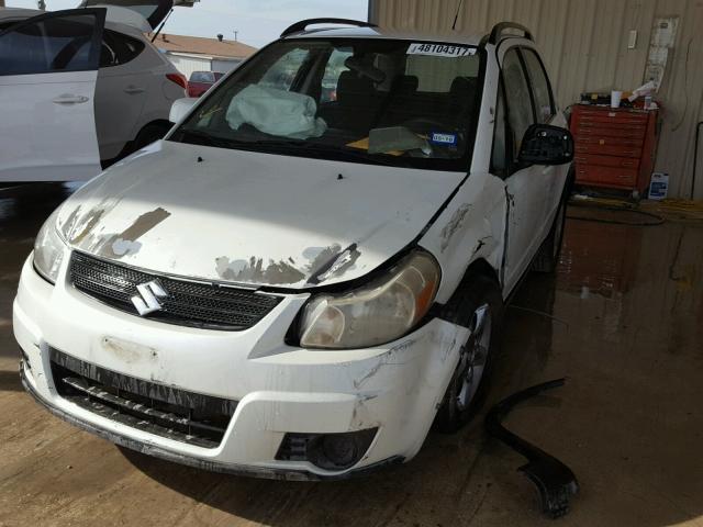 JS2YB413775108051 - 2007 SUZUKI SX4 WHITE photo 2