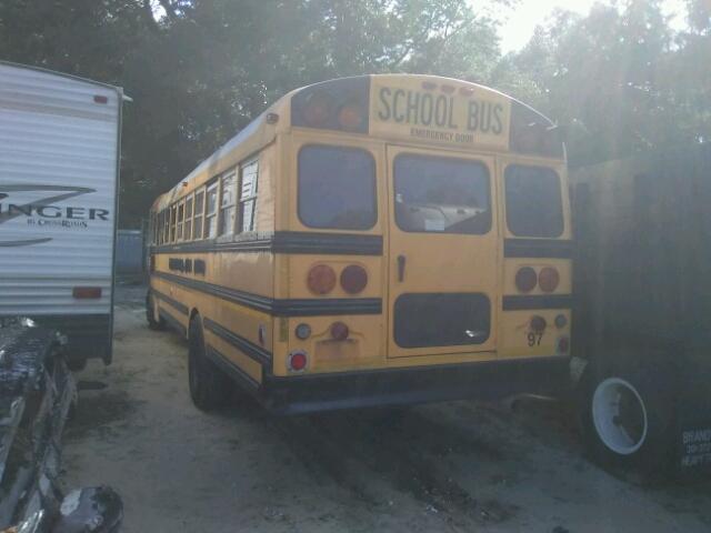 4UZAAXAL73CL72534 - 2003 FREIGHTLINER CHASSIS FS YELLOW photo 3