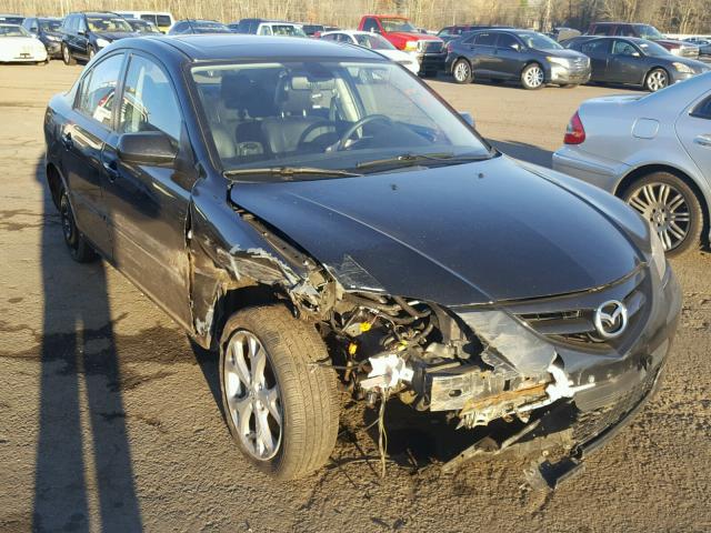 JM1BK324781804015 - 2008 MAZDA 3 S BLACK photo 1