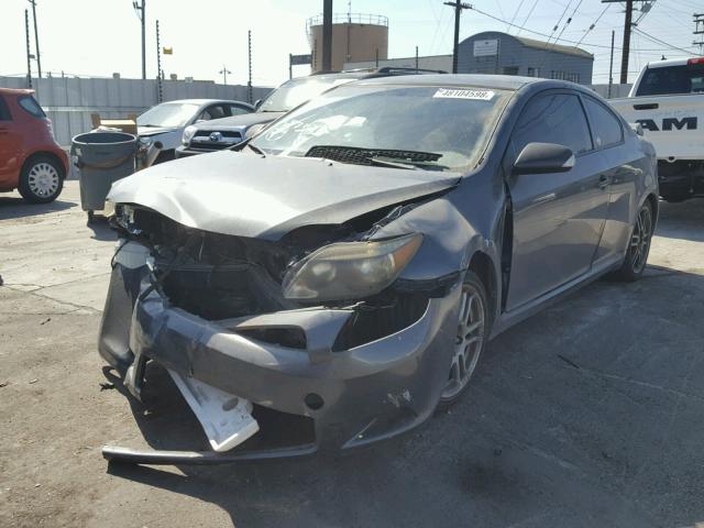 JTKDE177870195909 - 2007 TOYOTA SCION TC GRAY photo 2
