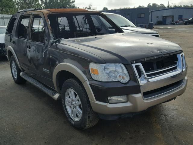 1FMEU64E77UA62397 - 2007 FORD EXPLORER E GREEN photo 1