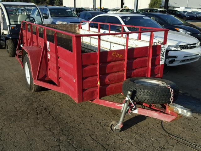 1C9UA23A2L1145192 - 1990 CLTR TRAILER UT RED photo 1