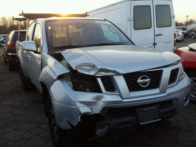 1N6AD0CW5AC440477 - 2010 NISSAN FRONTIER K SILVER photo 1