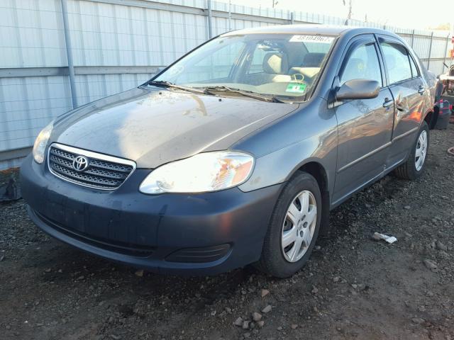 2T1BR30E76C637073 - 2006 TOYOTA COROLLA CE GRAY photo 2