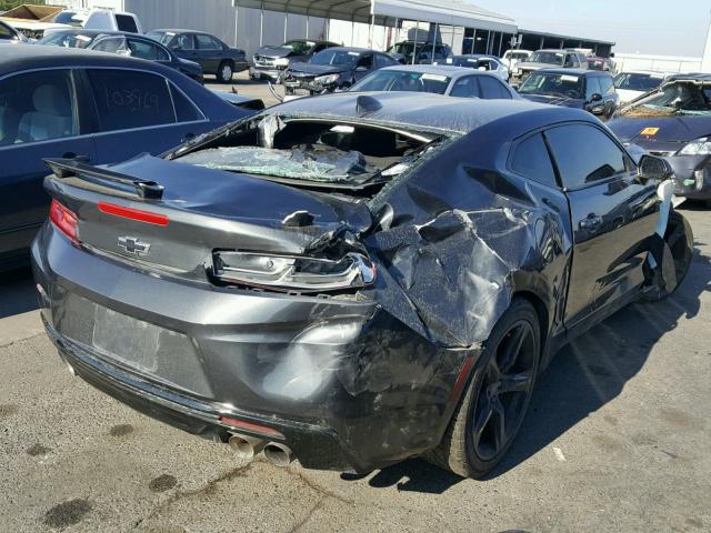 1G1FF1R74H0107829 - 2017 CHEVROLET CAMARO SS Grafito foto 4