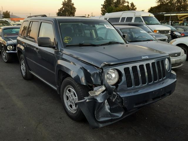 1J8FT28W08D750209 - 2008 JEEP PATRIOT SP BLUE photo 1