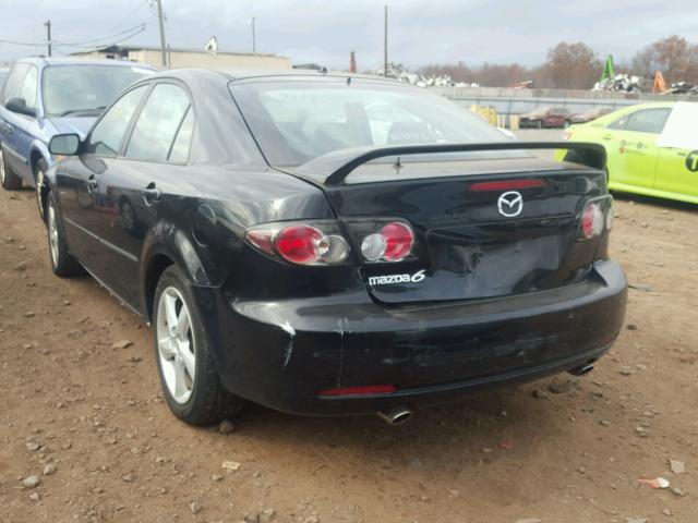 1YVHP84C285M39257 - 2008 MAZDA 6 I BLACK photo 3