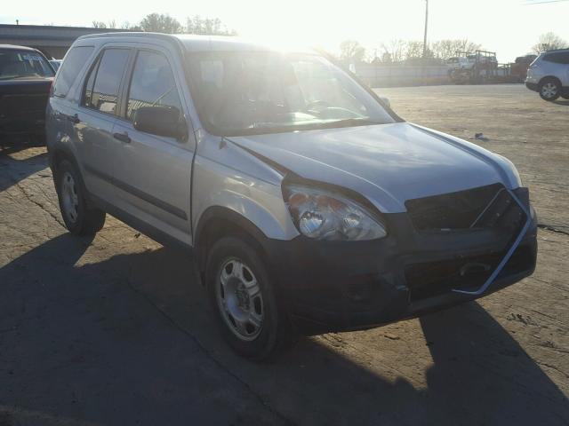 SHSRD78565U301006 - 2005 HONDA CR-V LX SILVER photo 1