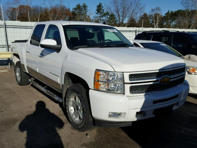 3GCPKSE79DG290184 - 2013 CHEVROLET SILVERADO WHITE photo 1