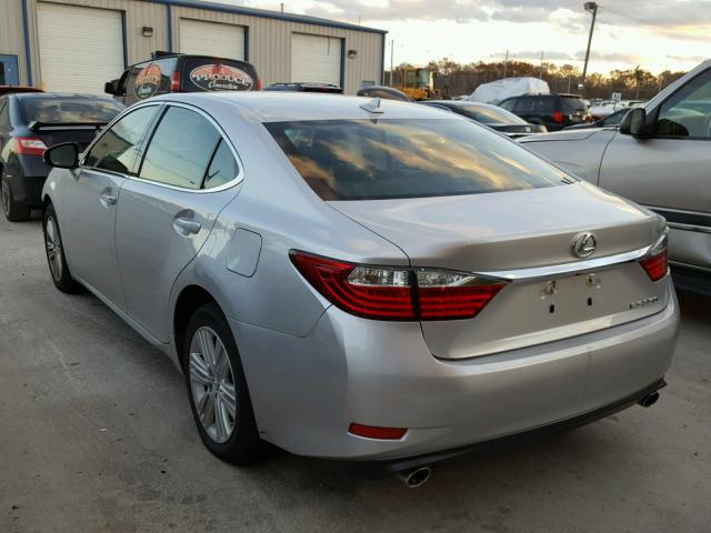 JTHBK1GG0D2075253 - 2013 LEXUS ES 350 SILVER photo 3