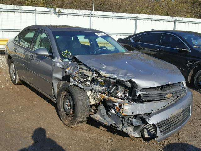 2G1WT58K169176325 - 2006 CHEVROLET IMPALA LT GRAY photo 1