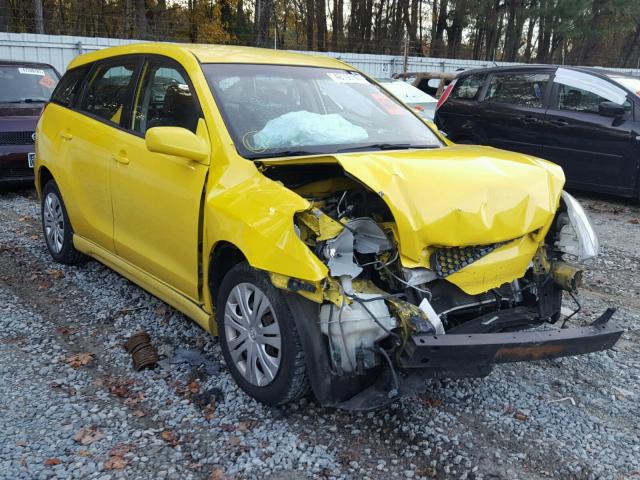 2T1KR32E54C277862 - 2004 TOYOTA MATRIX XR YELLOW photo 1