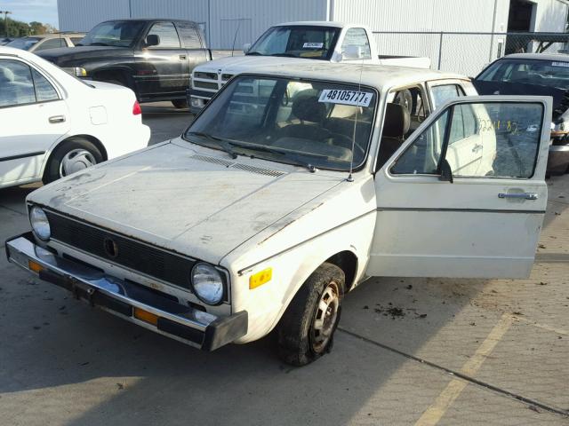 1773072593 - 1982 VOLKSWAGEN RABBIT DEL WHITE photo 2