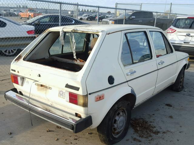 1773072593 - 1982 VOLKSWAGEN RABBIT DEL WHITE photo 4