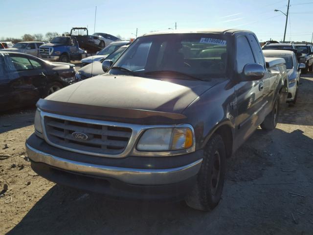 1FTRX17L21NB25014 - 2001 FORD F150 GREEN photo 2