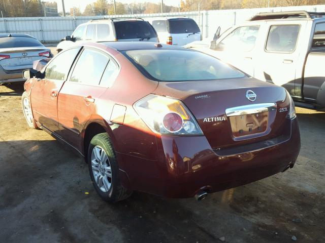 1N4AL2AP6BN511257 - 2011 NISSAN ALTIMA BAS BURGUNDY photo 3