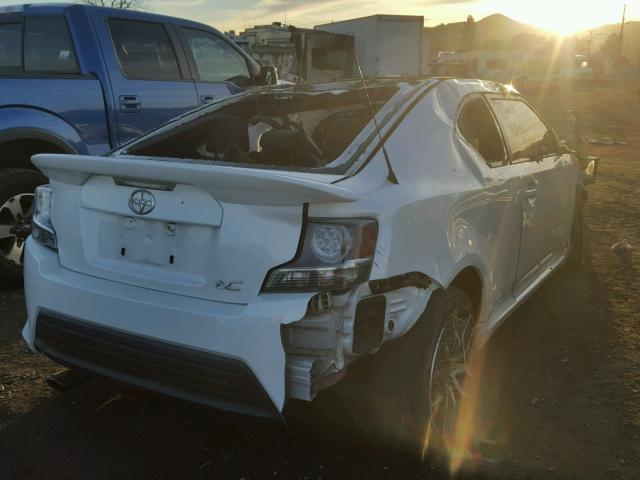 JTKJF5C76FJ000945 - 2015 TOYOTA SCION TC 白色 照片 4
