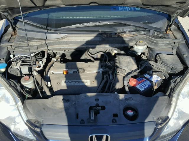 JHLRE48328C043606 - 2008 HONDA CR-V LX BLUE photo 7