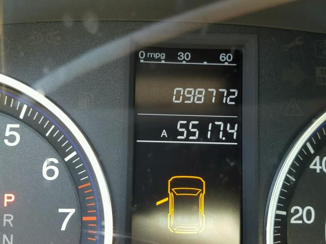 JHLRE48328C043606 - 2008 HONDA CR-V LX BLUE photo 8