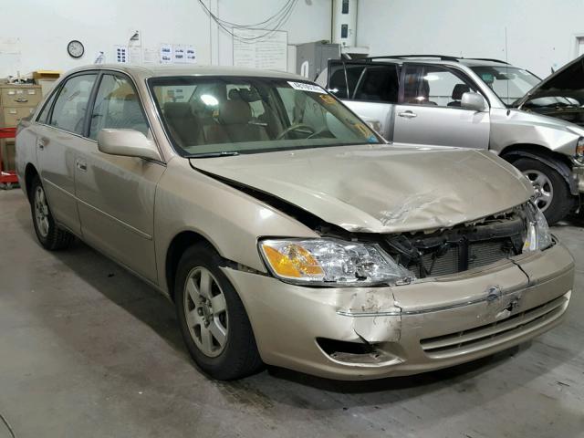 4T1BF28B4YU074109 - 2000 TOYOTA AVALON XL BEIGE photo 1