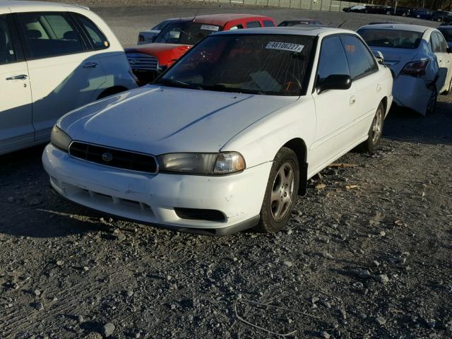 4S3BD4357X7263955 - 1999 SUBARU LEGACY L WHITE photo 2