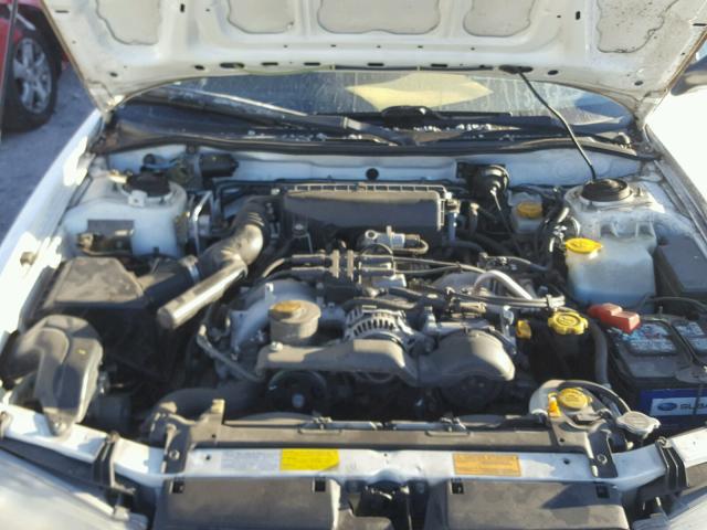 4S3BD4357X7263955 - 1999 SUBARU LEGACY L WHITE photo 7