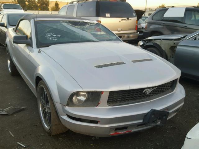 1ZVFT84NX65111900 - 2006 FORD MUSTANG GRAY photo 1