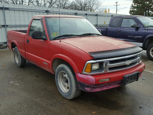 1GCCS1446SK105241 - 1995 CHEVROLET S TRUCK S1 RED photo 1