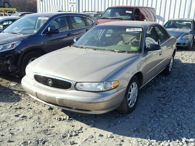 2G4WS52J731156371 - 2003 BUICK CENTURY CU TAN photo 2